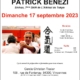 Stage avec Patrick Bénézi SHIHAN à Vincennes le dimanche 17 septembre 2023